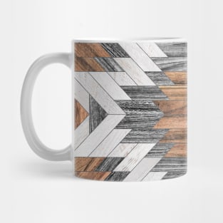 Urban Tribal Pattern No.8 - Aztec - Wood Mug